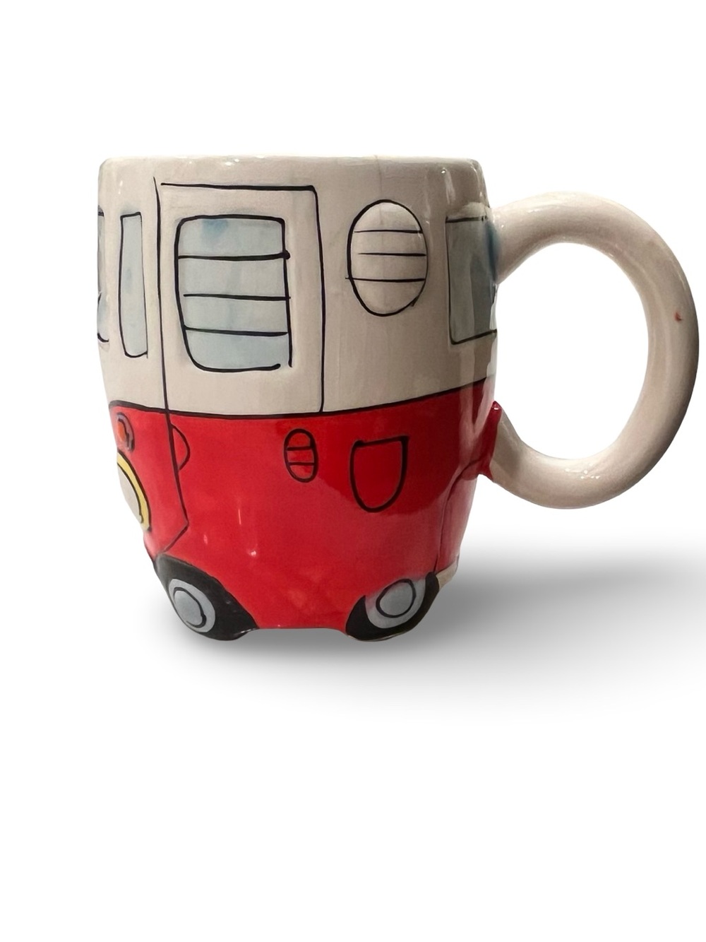 Vintage VW Bus License Plate Mug - Picture 3 of 7